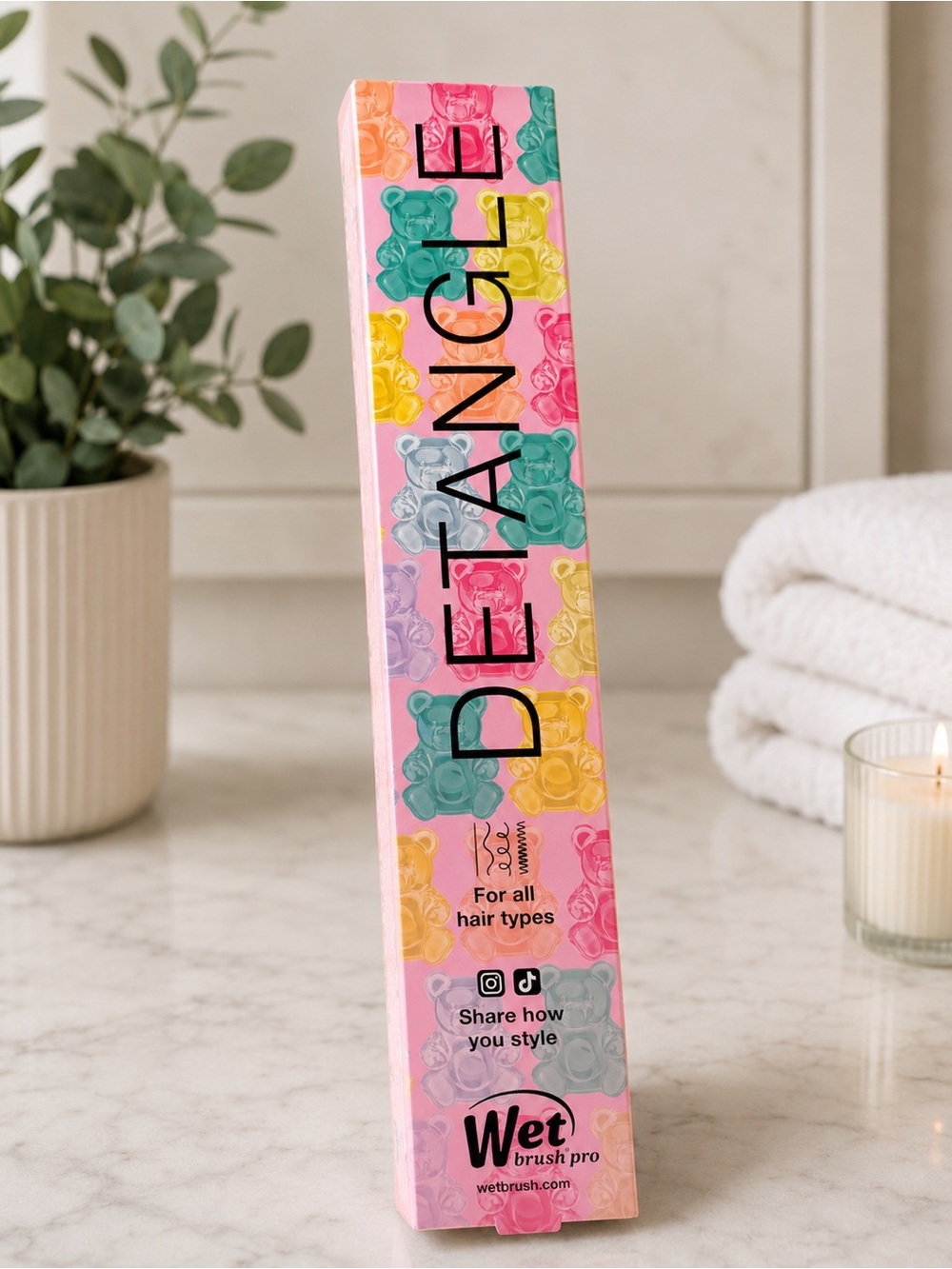Wet Brush Gummy Bears Limited Edition Pro Detangler - Picture 2 of 3